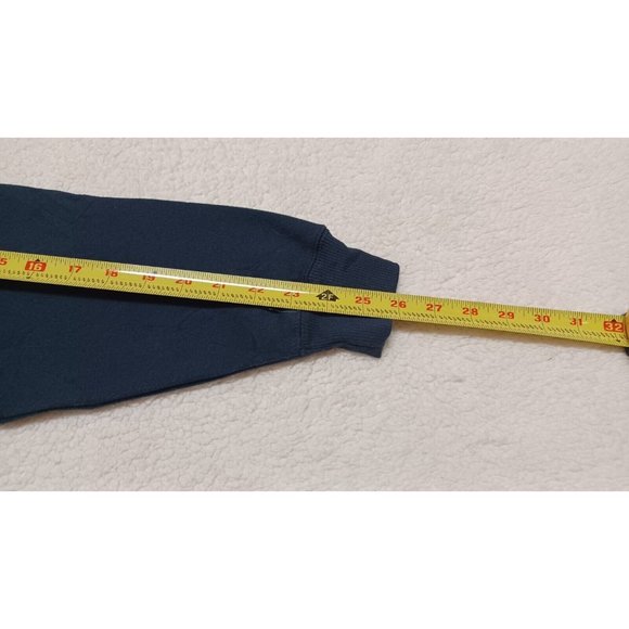 Cotton Net Ocean Isle Beach, NC Men's Navy Full Zip Hoodie Sz S Pockets - Picture 9 of 9